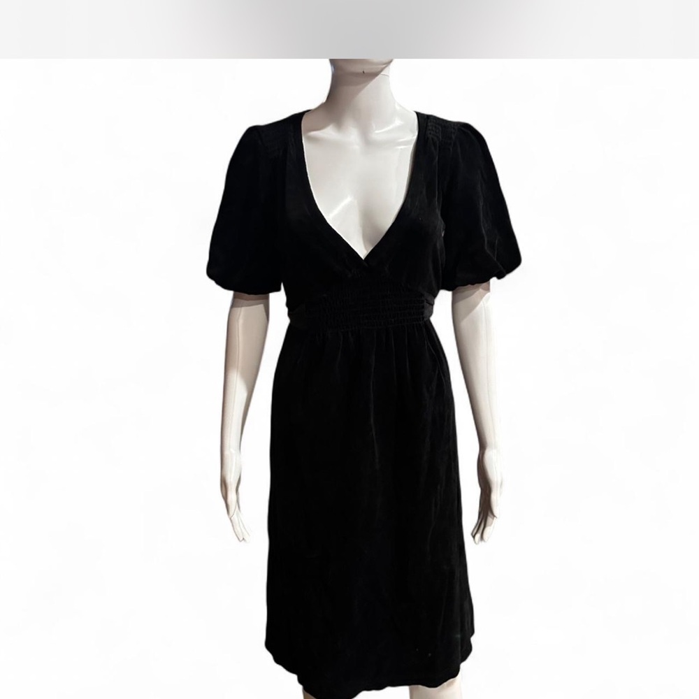 Juicy Couture black velvet dress